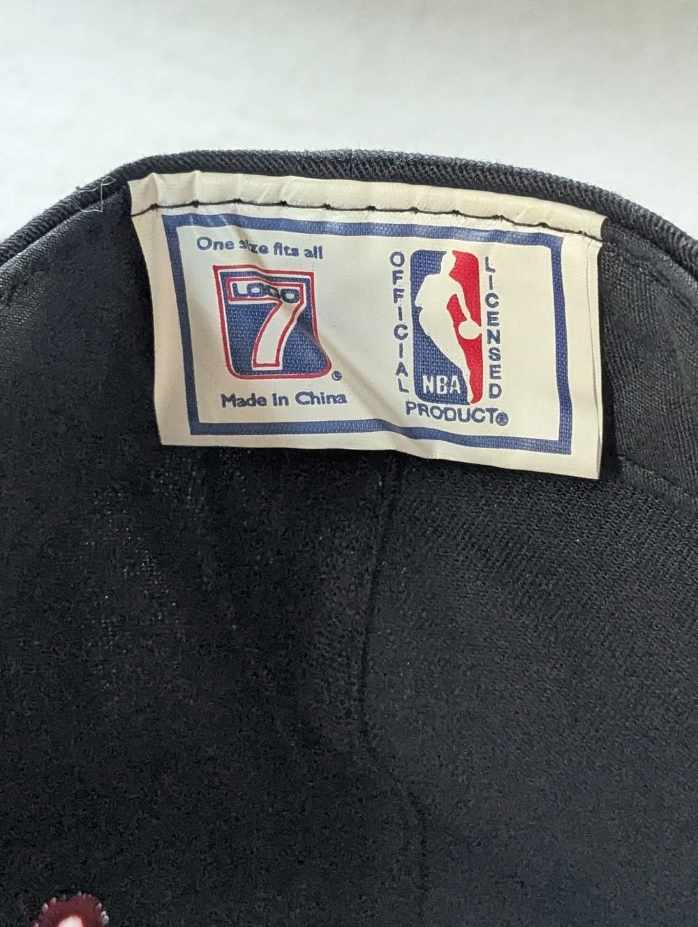Vintage Chicago Bulls Black Red Snapback Hat Cap NBA Basketball Retro OSFA